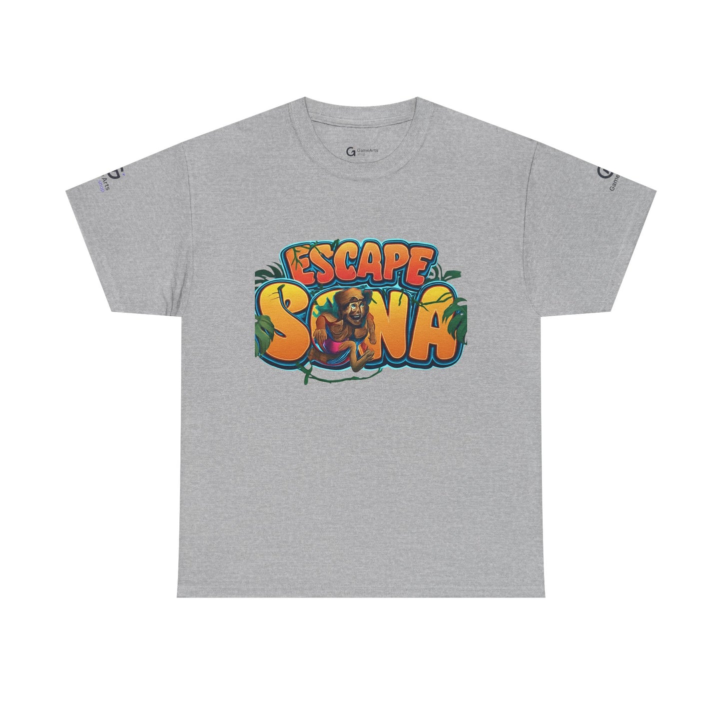 Escape Sona Adventure Tee, Unisex Cotton T-Shirt, Jungle Theme Shirt, Gift for Adventure Lovers, Fun Escape Room Shirt