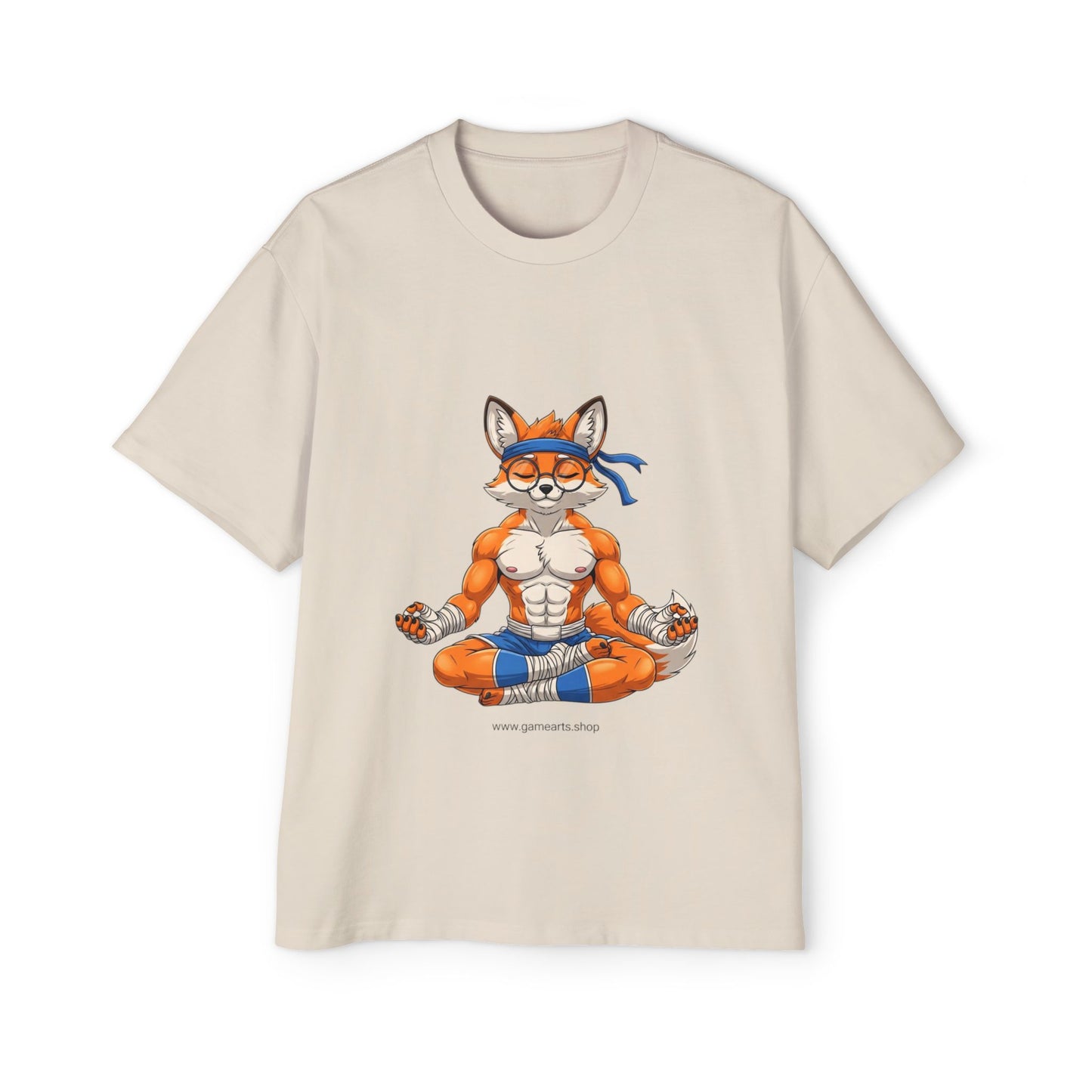 “Bubble Fox: Motion Art Oversized Tee Featuring Playful Fox Design, Casual Tee, Gift for Him, Unique Graphic T-Shirt, Streetwear Essentials, [...]