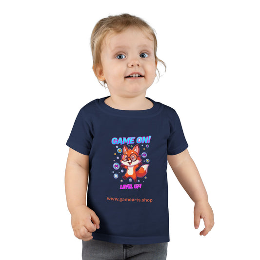 Bubble Fox Toddler Tee – Big Fun for Little Adventurers
