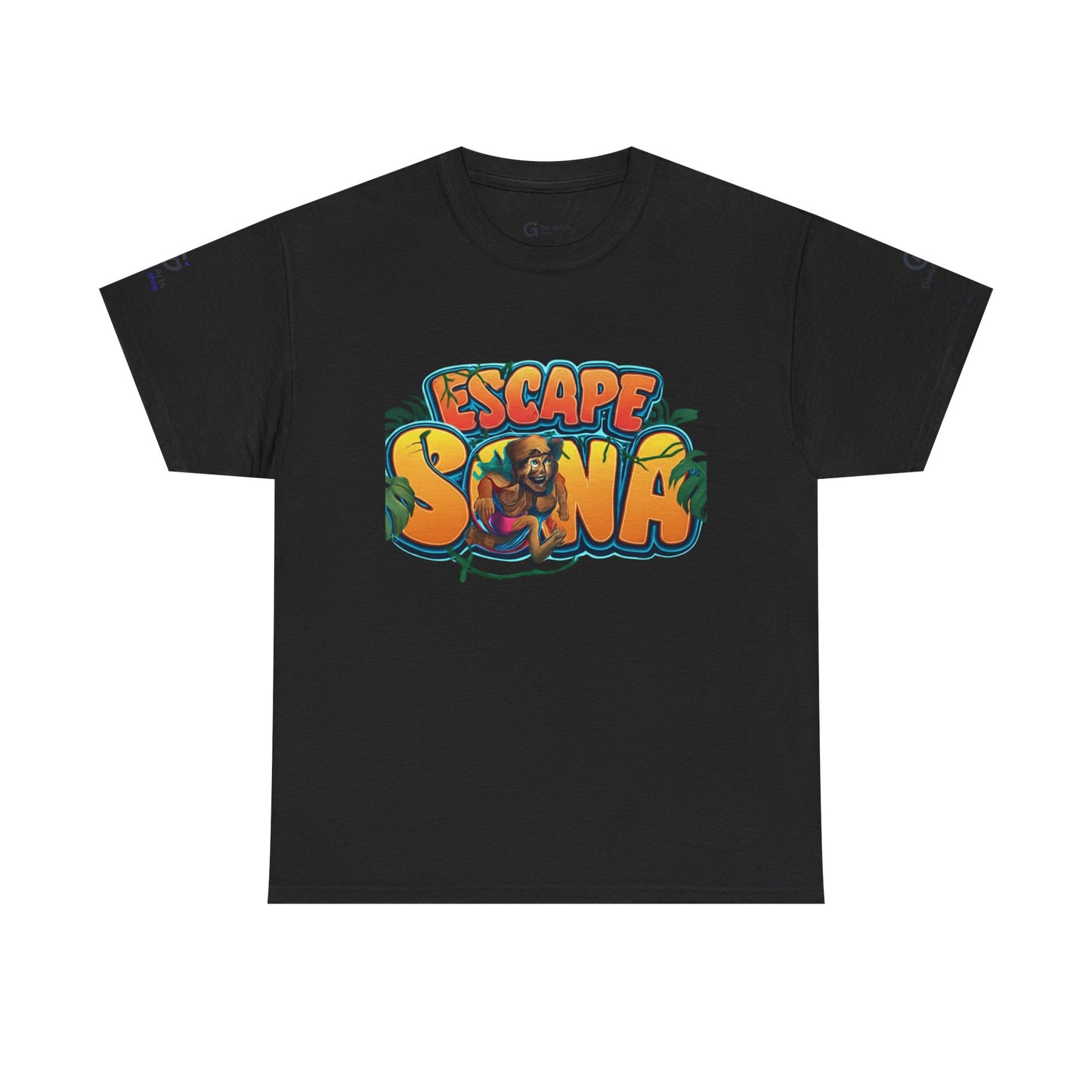 Escape Sona Adventure Tee, Unisex Cotton T-Shirt, Jungle Theme Shirt, Gift for Adventure Lovers, Fun Escape Room Shirt