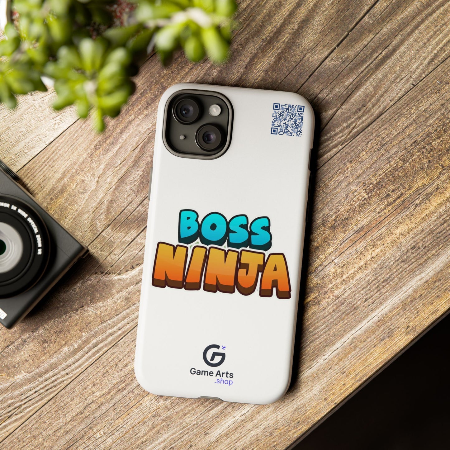 Boss Ninja Phone Case - Tough and Stylish Cover, Gamer Gift, Cool Phone Accessory, Fun Design, Unique Tech Protection