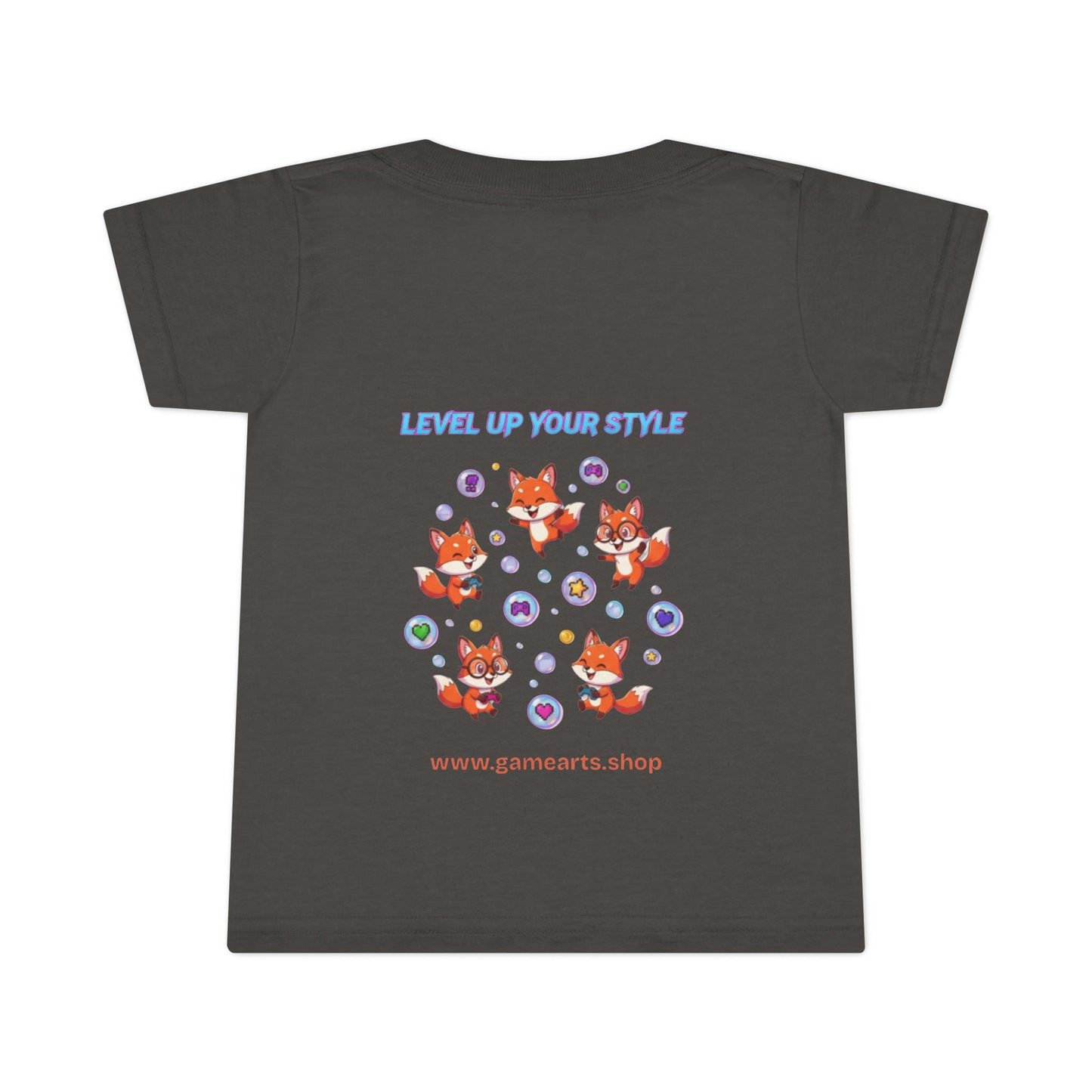 Bubble Fox Toddler Tee – Big Fun for Little Adventurers