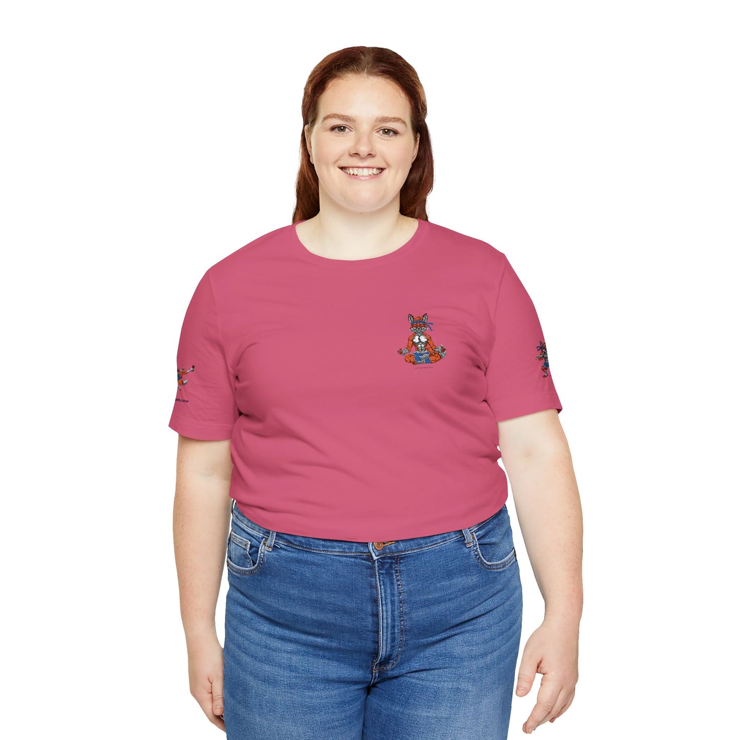 “Bubble Fox: The Great Forest Tee for Casual Style, Gift for Animal Lovers, Everyday Wear, Unisex Tee, Fun Summer Shirt