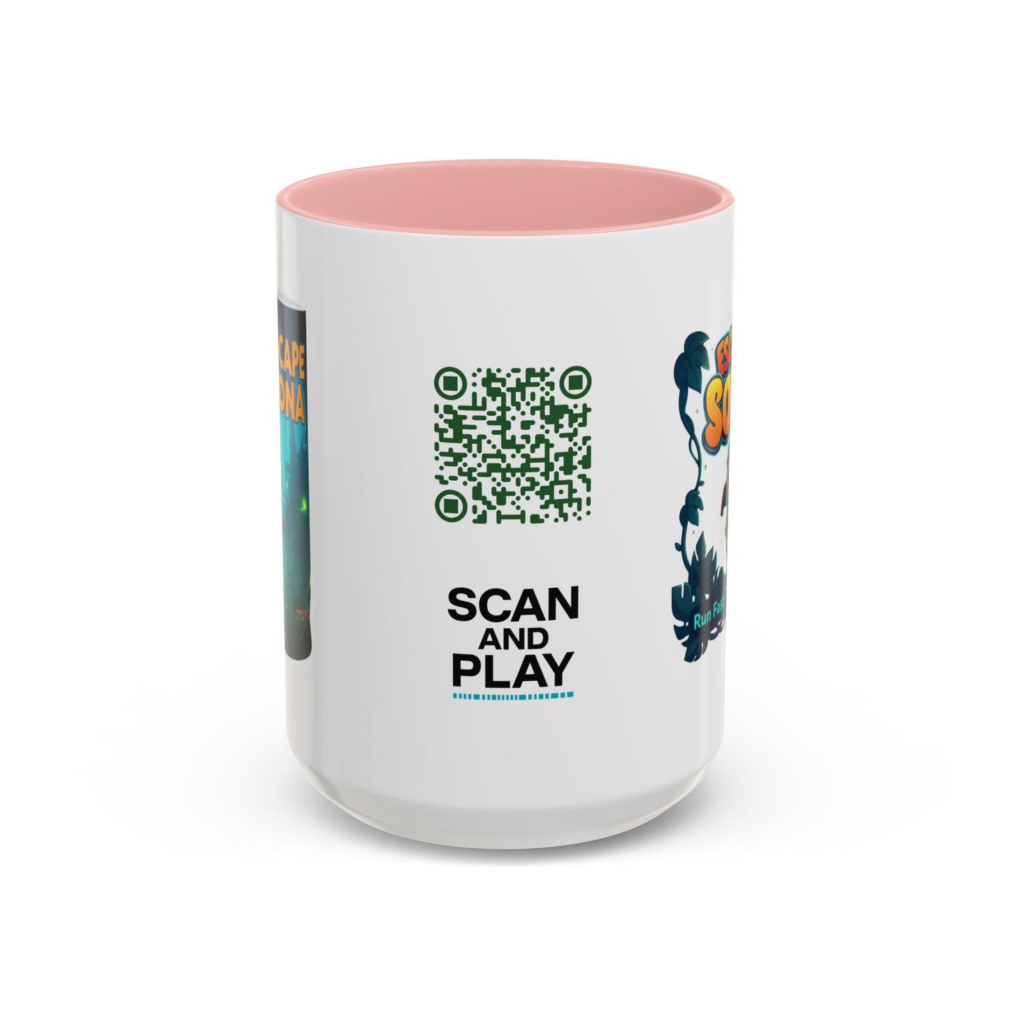 MahaSona Accent Mug – Sip in Style, Escape in Spirit - Whimsical Gift , Fun Drinkware, Perfect for Birthdays, Holidays, Office Decor