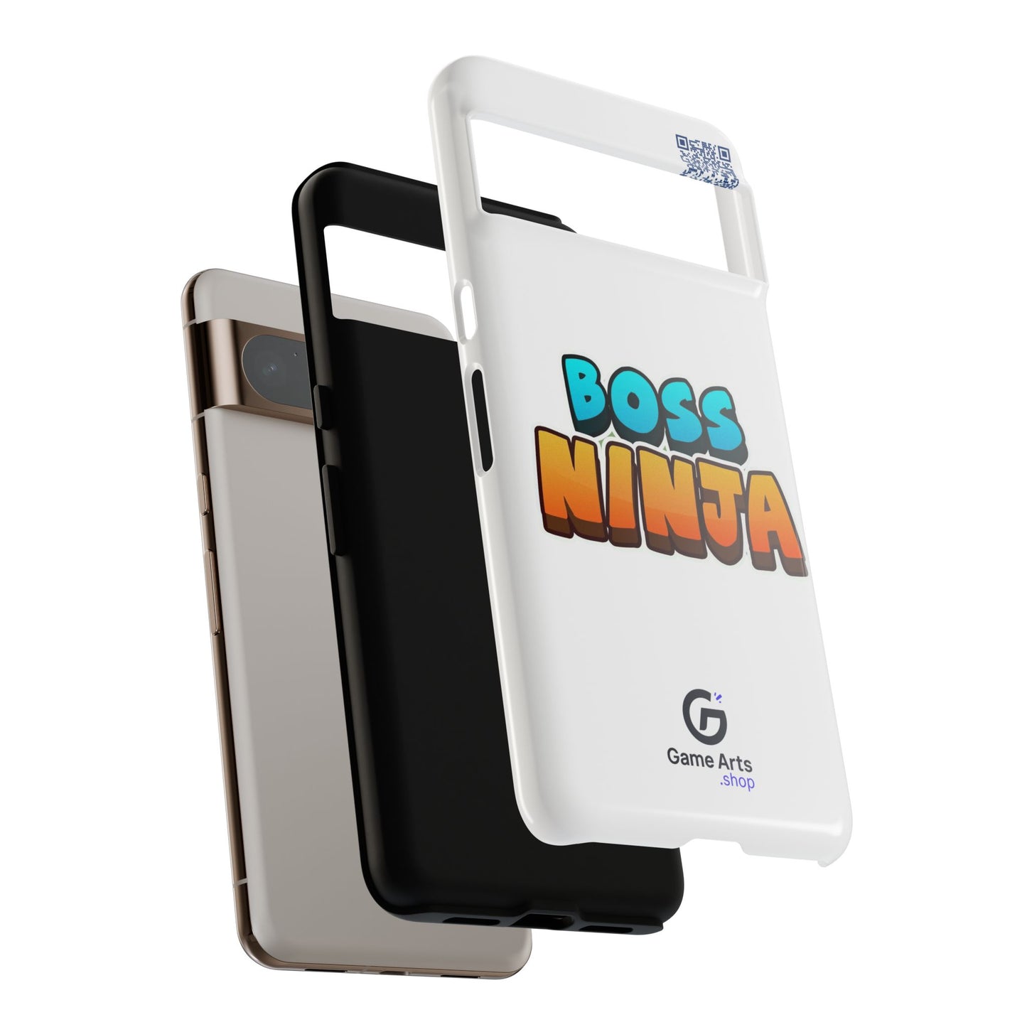 Boss Ninja Phone Case - Tough and Stylish Cover, Gamer Gift, Cool Phone Accessory, Fun Design, Unique Tech Protection