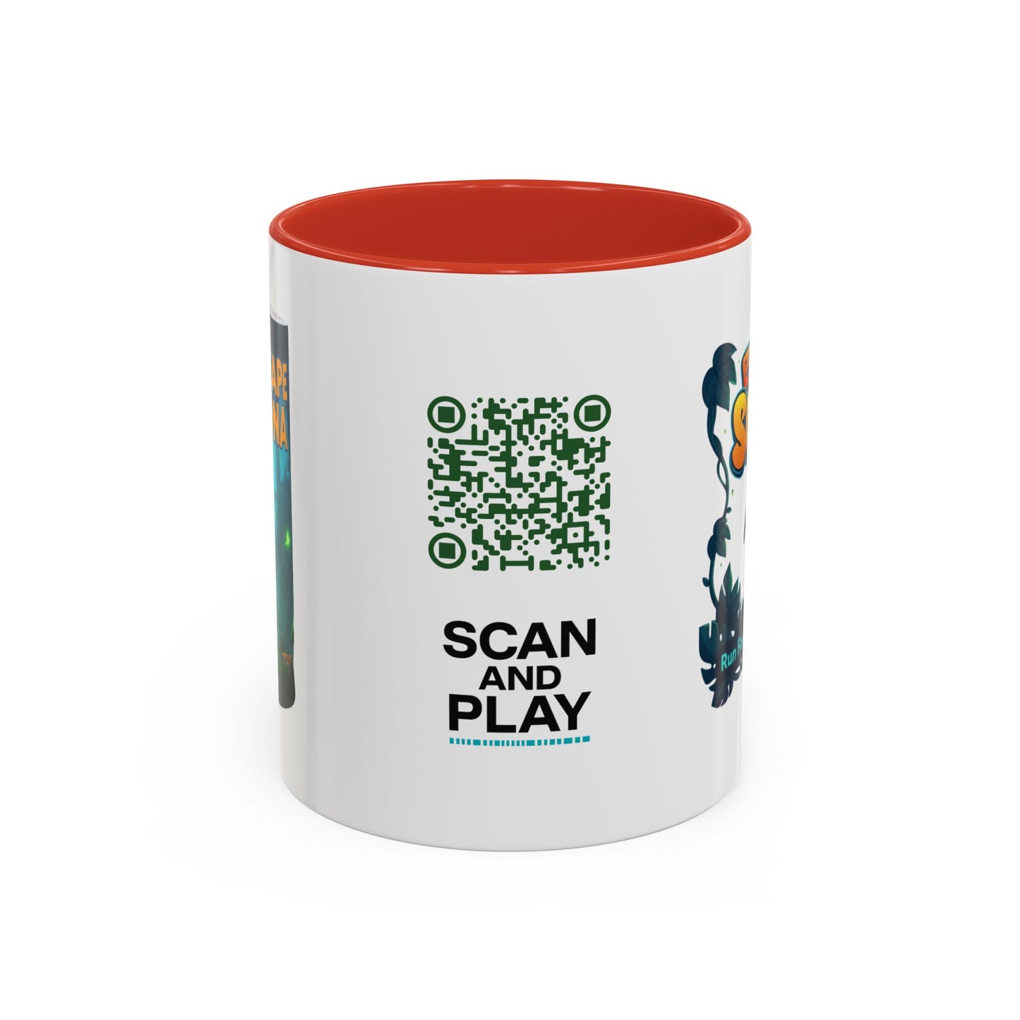 MahaSona Accent Mug – Sip in Style, Escape in Spirit - Whimsical Gift , Fun Drinkware, Perfect for Birthdays, Holidays, Office Decor