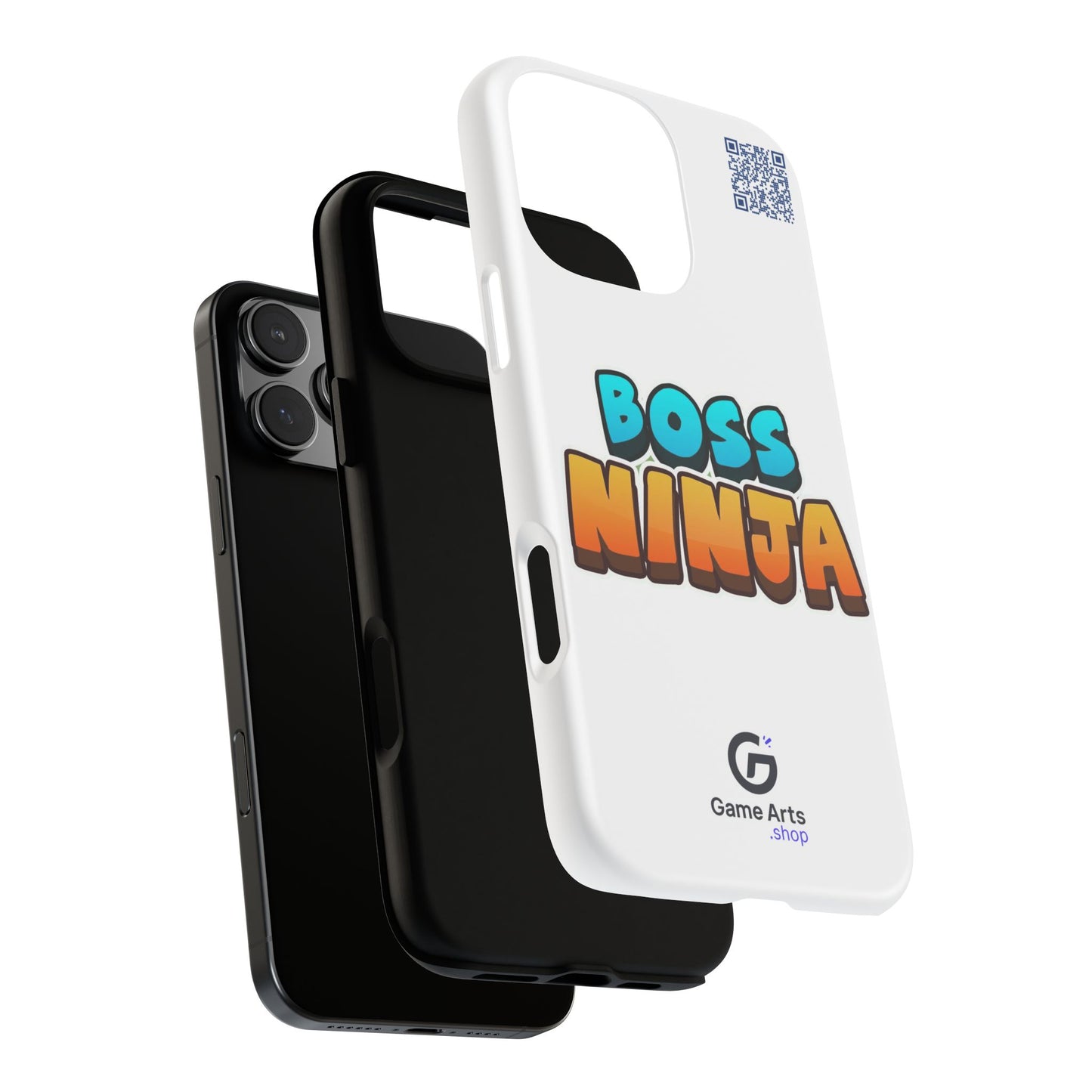 Boss Ninja Phone Case - Tough and Stylish Cover, Gamer Gift, Cool Phone Accessory, Fun Design, Unique Tech Protection