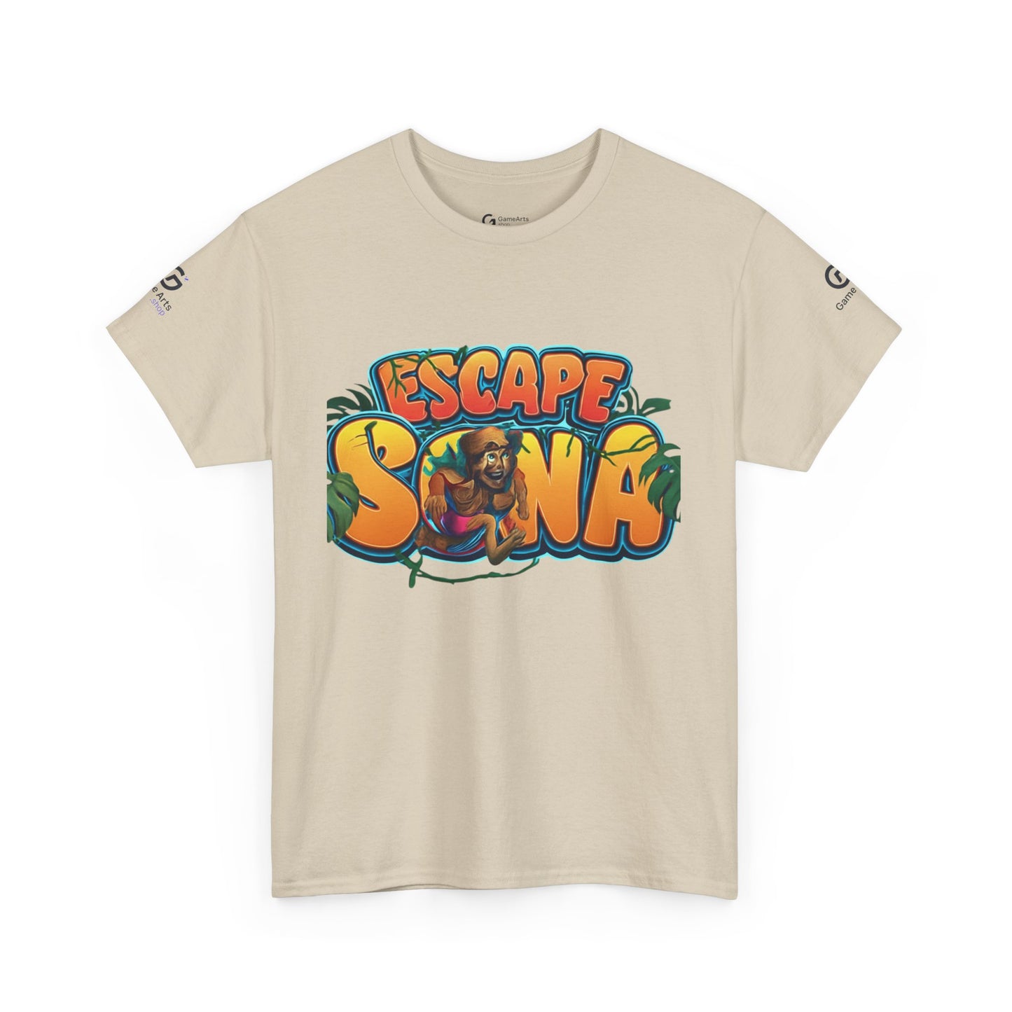 Escape Sona Adventure Tee, Unisex Cotton T-Shirt, Jungle Theme Shirt, Gift for Adventure Lovers, Fun Escape Room Shirt