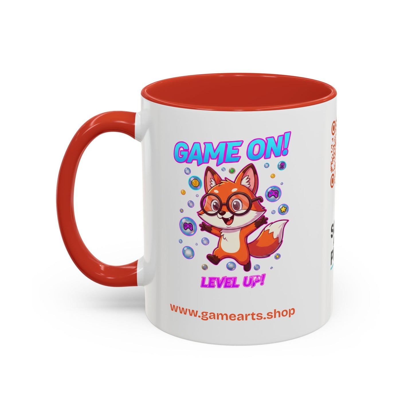 Bubble Fox Coffee Mug: Level Up Your Style, Cute Fox Design, Perfect for Coffee Lovers, Unique Home Decor