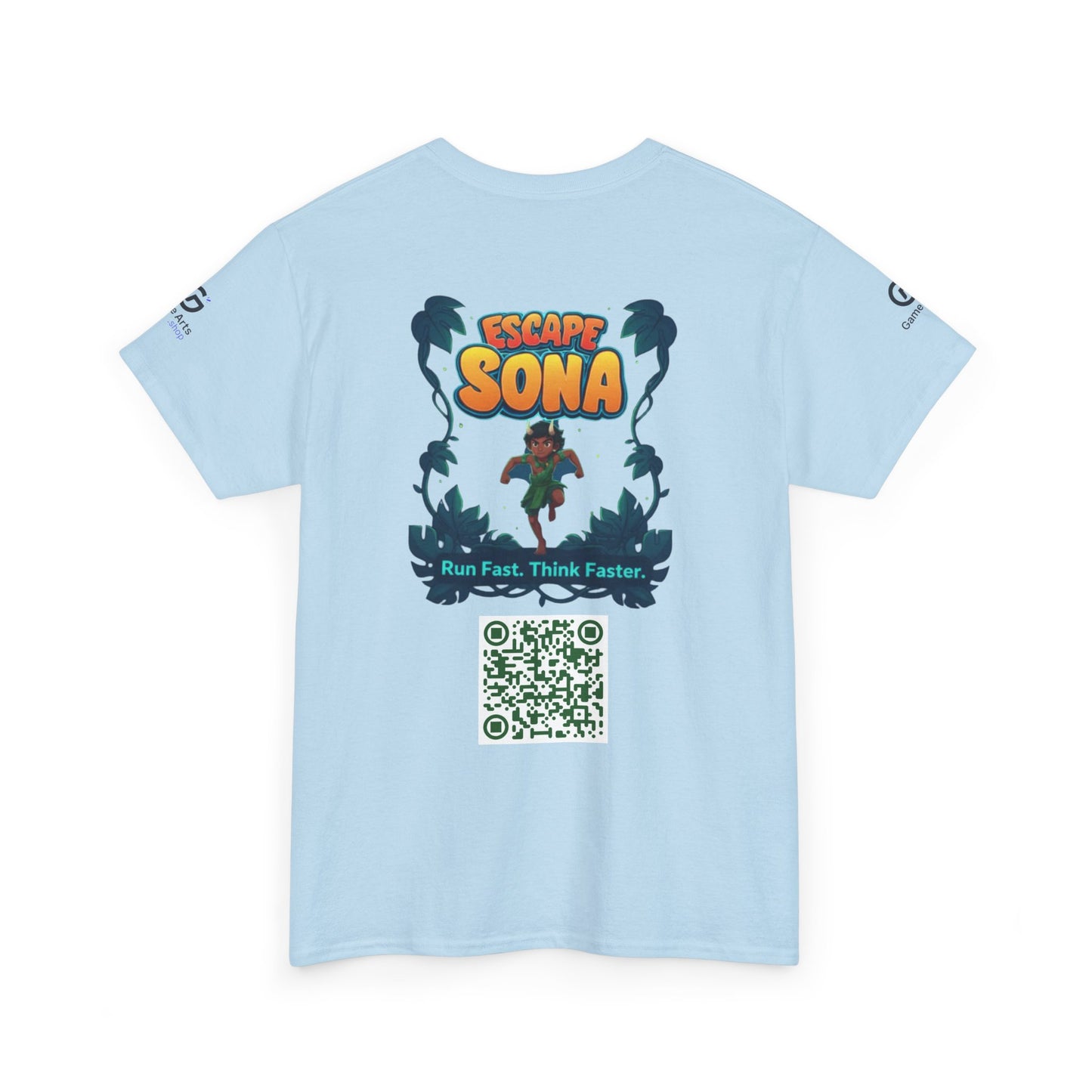 Escape Sona Adventure Tee, Unisex Cotton T-Shirt, Jungle Theme Shirt, Gift for Adventure Lovers, Fun Escape Room Shirt