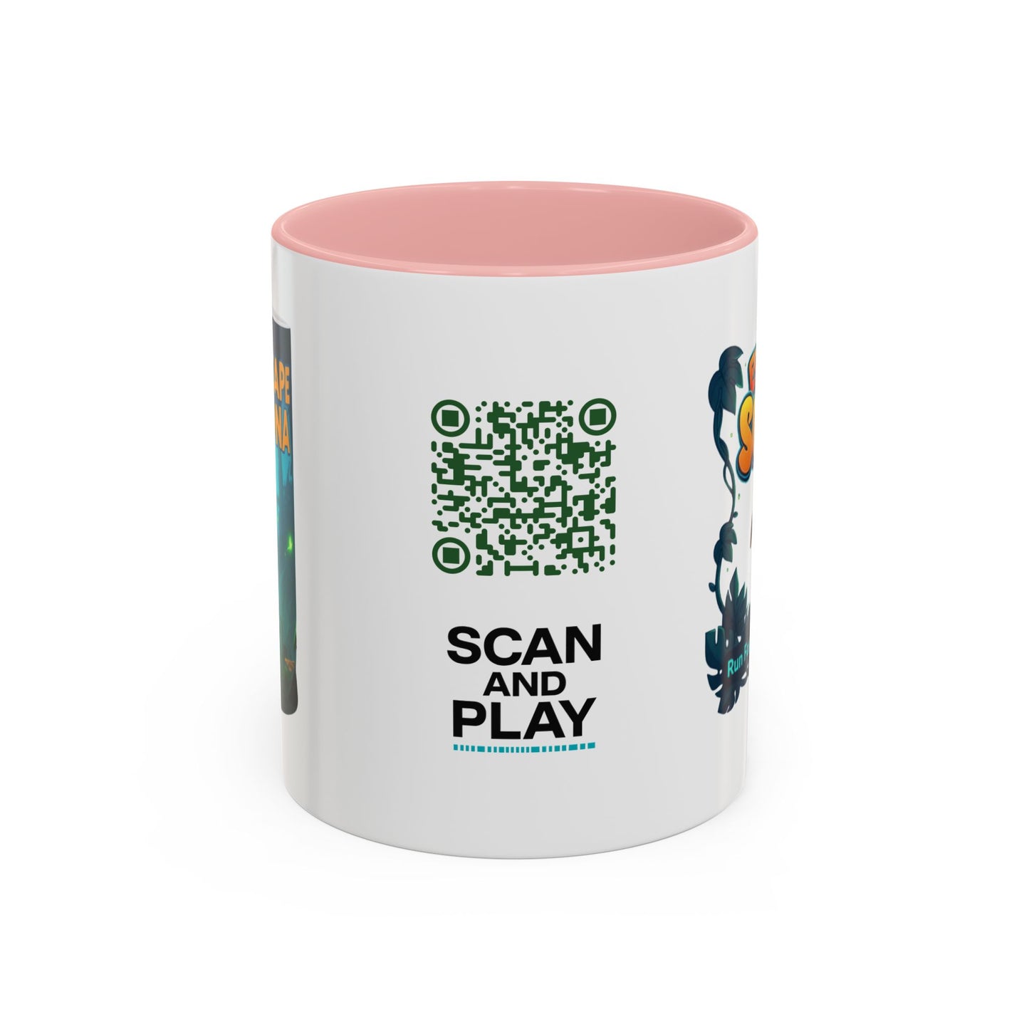 MahaSona Accent Mug – Sip in Style, Escape in Spirit - Whimsical Gift , Fun Drinkware, Perfect for Birthdays, Holidays, Office Decor