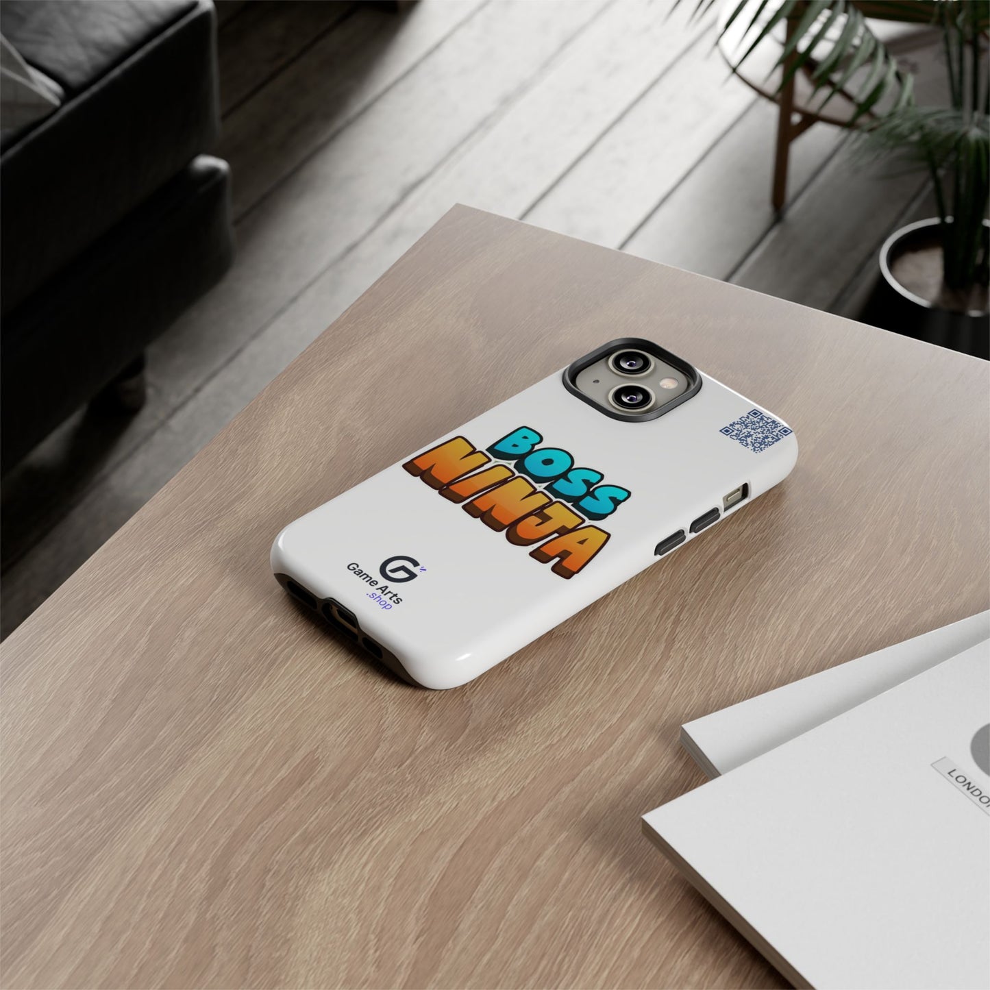 Boss Ninja Phone Case - Tough and Stylish Cover, Gamer Gift, Cool Phone Accessory, Fun Design, Unique Tech Protection