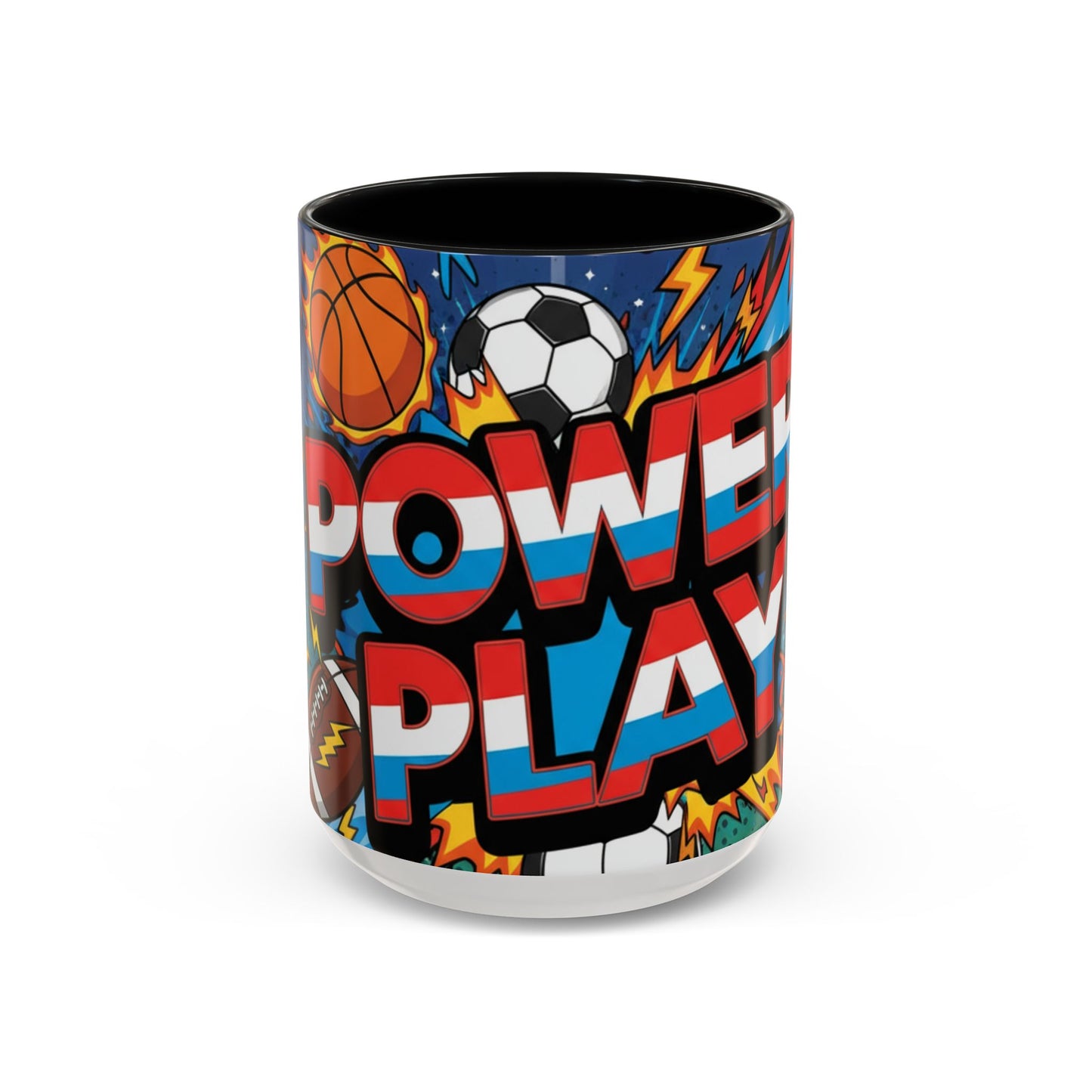 Sports-Themed Coffee Mug: 'Power Play' | Perfect Gift for Athletes, Gamers, or Sports Lovers | 11oz & 15oz | Great for Birthdays, [...]