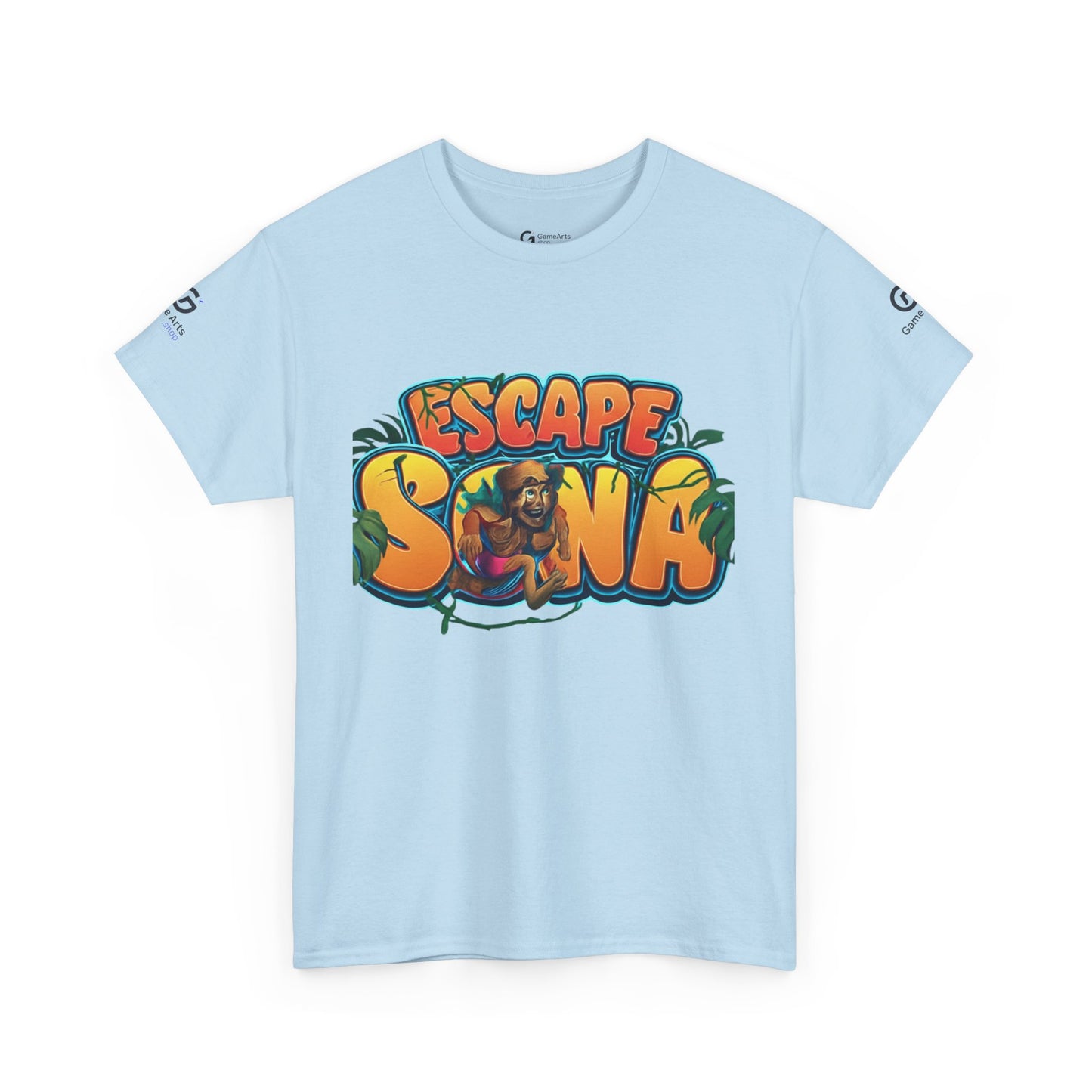 Escape Sona Adventure Tee, Unisex Cotton T-Shirt, Jungle Theme Shirt, Gift for Adventure Lovers, Fun Escape Room Shirt