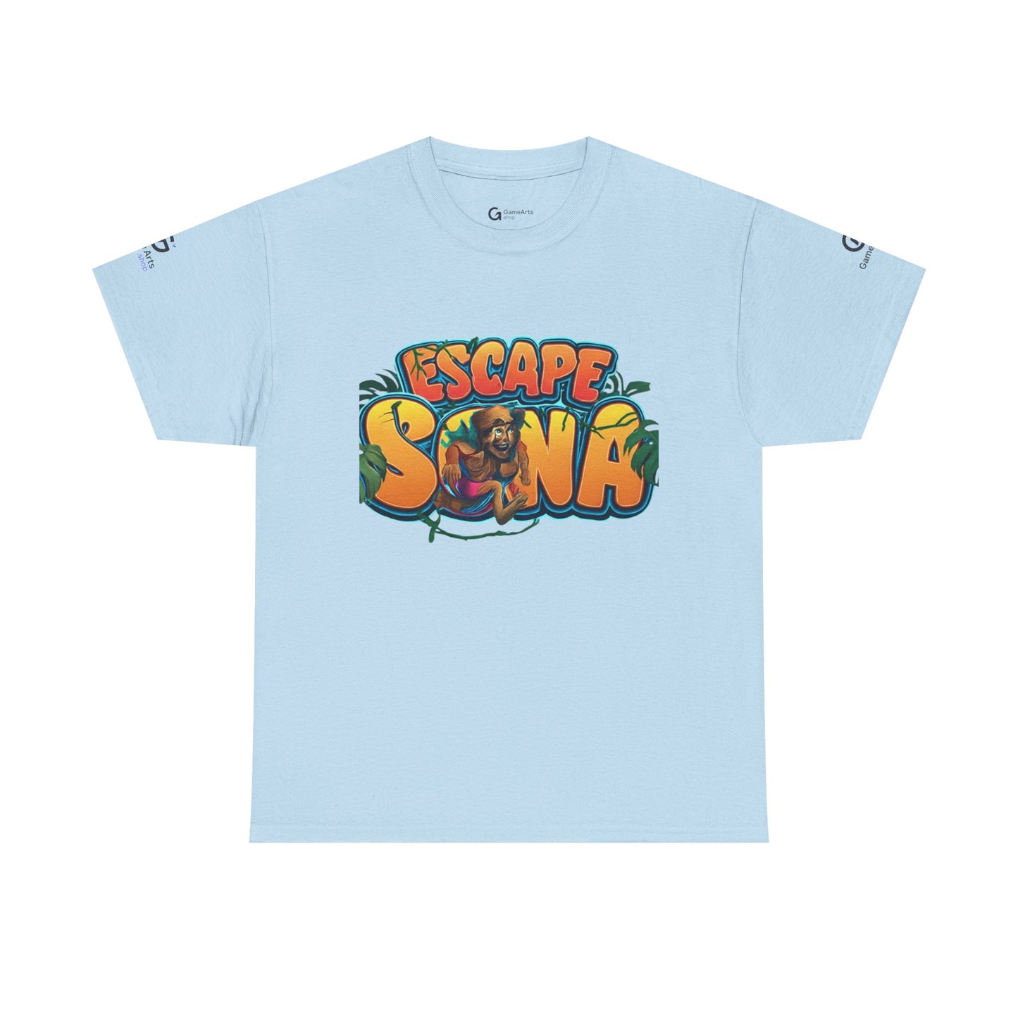 Escape Sona Adventure Tee, Unisex Cotton T-Shirt, Jungle Theme Shirt, Gift for Adventure Lovers, Fun Escape Room Shirt