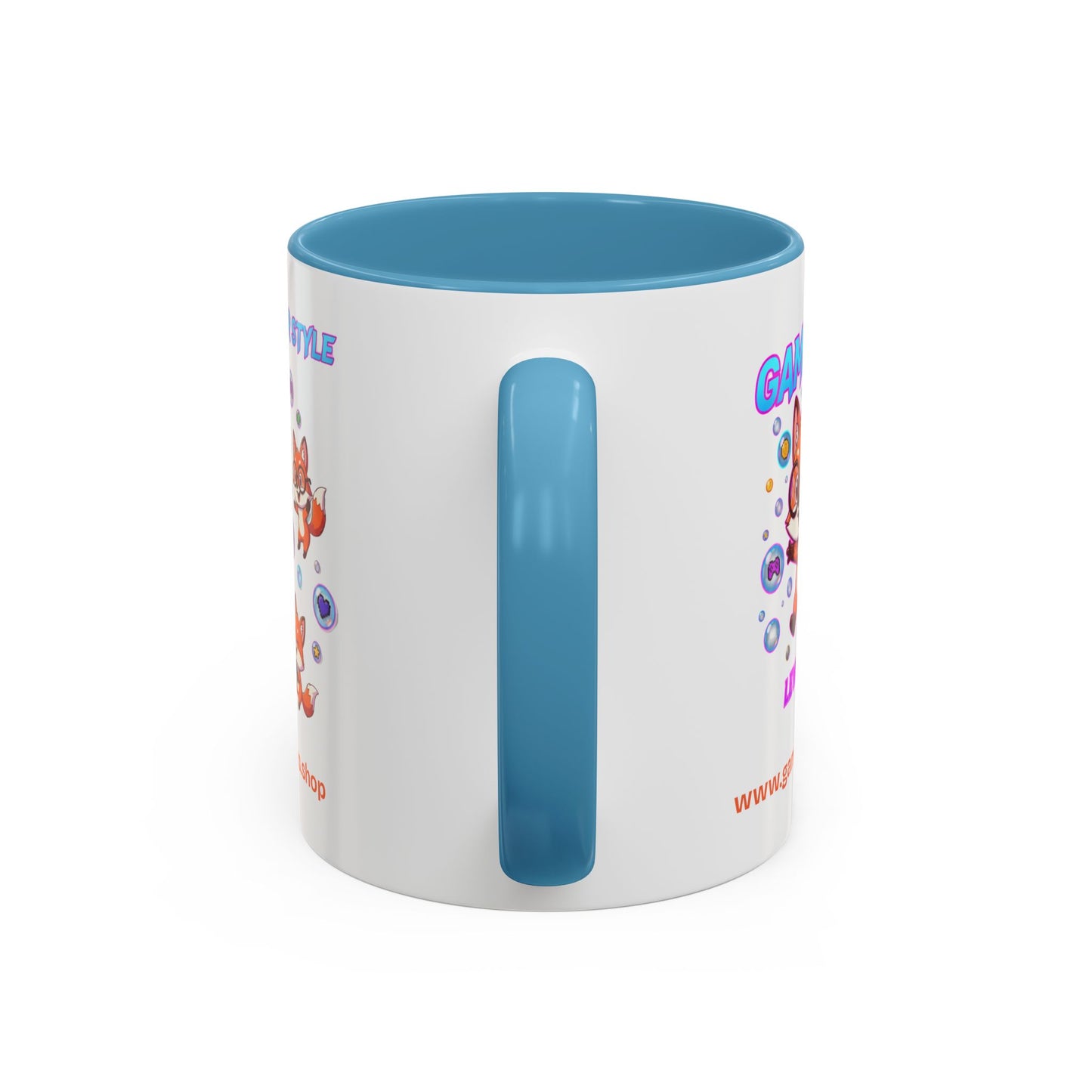 Bubble Fox Coffee Mug: Level Up Your Style, Cute Fox Design, Perfect for Coffee Lovers, Unique Home Decor