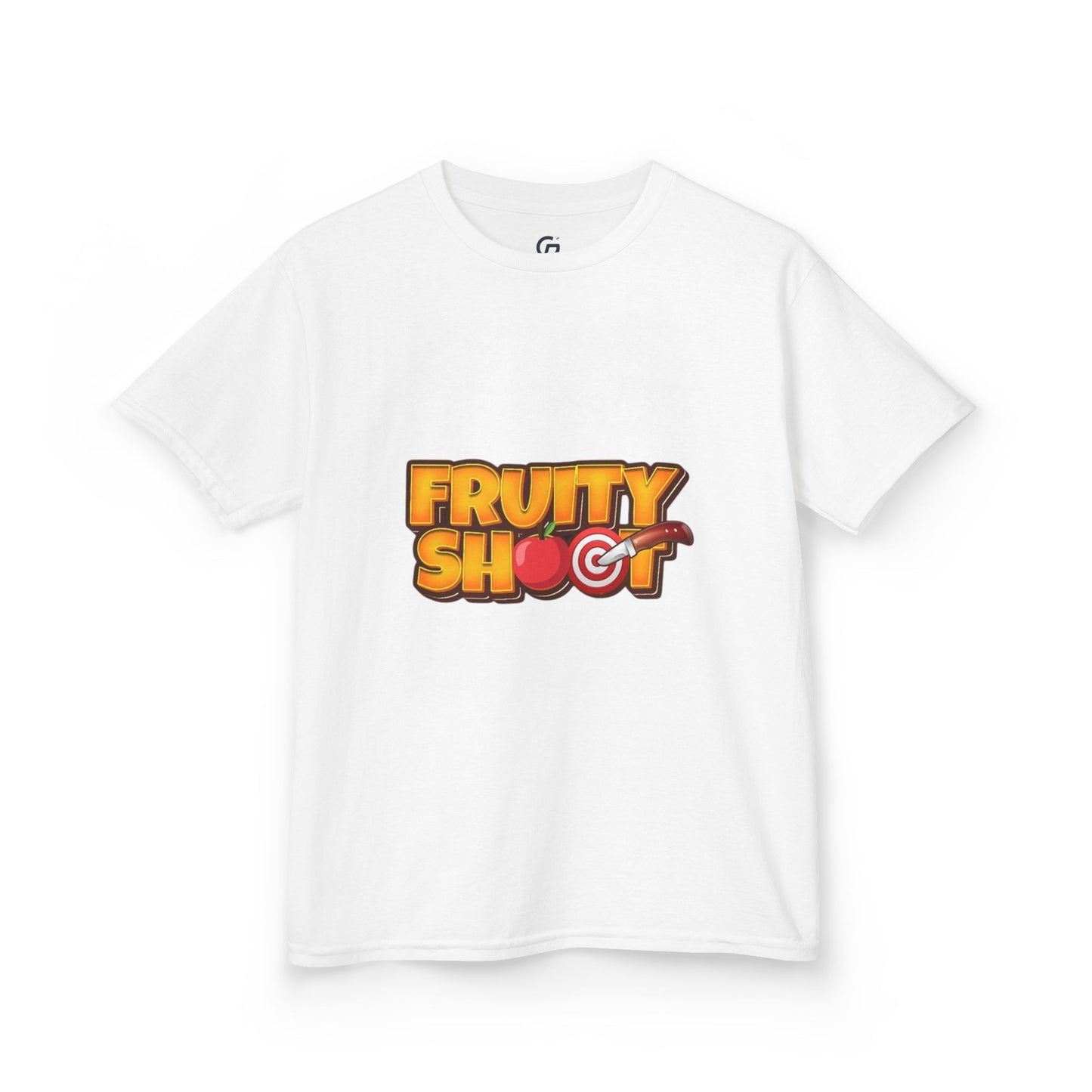 Fruity Shoot Kids T-Shirt | Fun Graphic Tee, Birthday Gift, Summer Apparel, Playdate Outfit, Everyday Wear