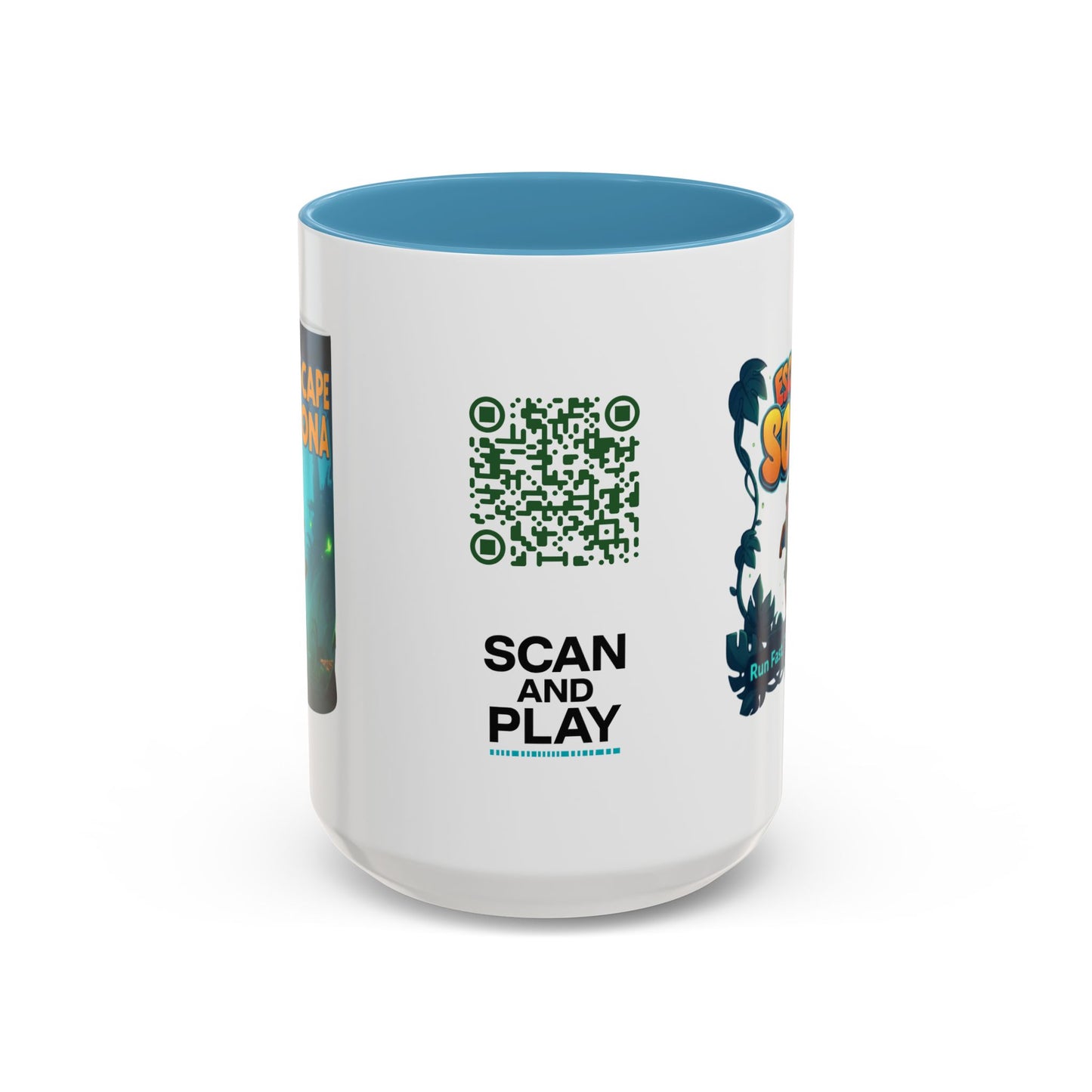 MahaSona Accent Mug – Sip in Style, Escape in Spirit - Whimsical Gift , Fun Drinkware, Perfect for Birthdays, Holidays, Office Decor