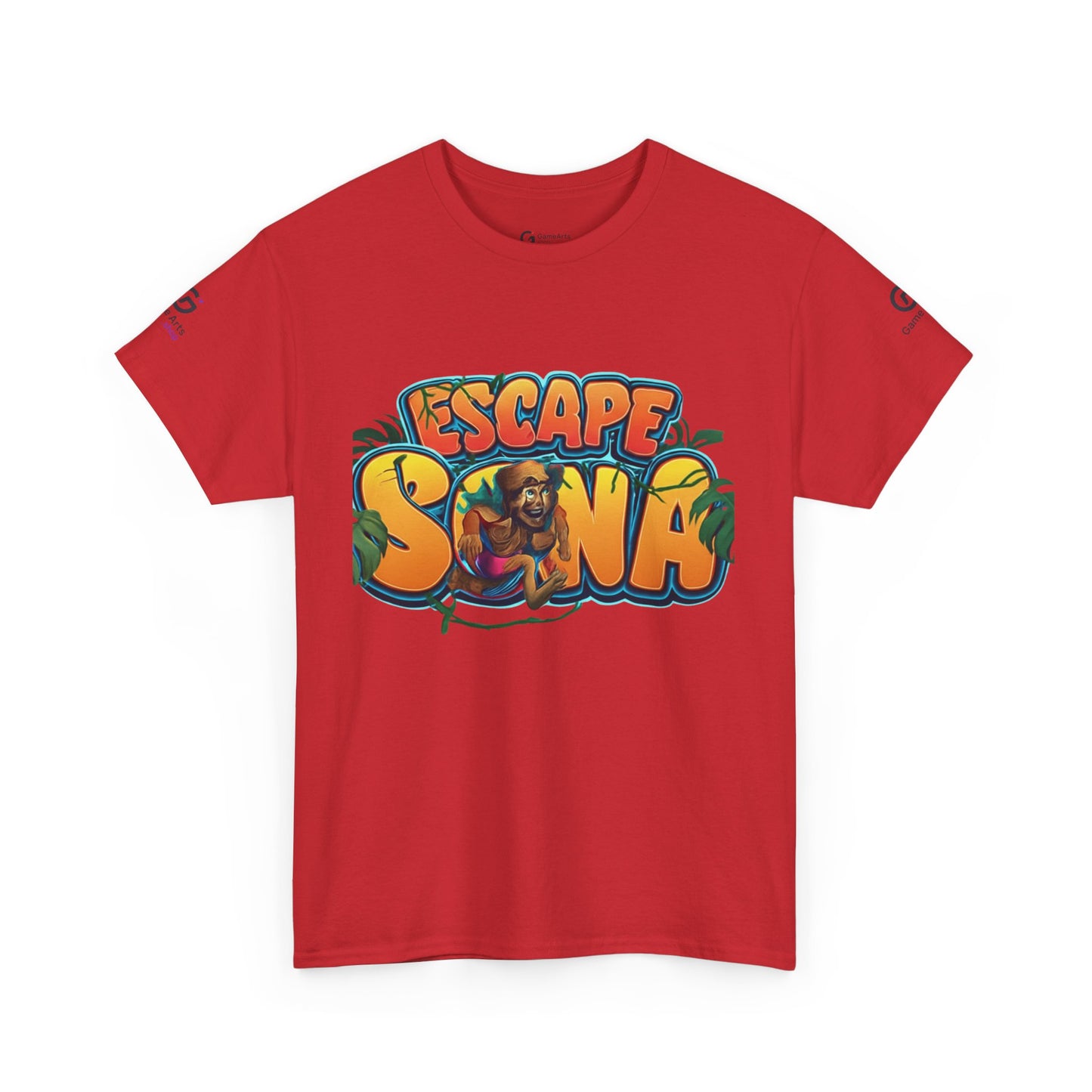 Escape Sona Adventure Tee, Unisex Cotton T-Shirt, Jungle Theme Shirt, Gift for Adventure Lovers, Fun Escape Room Shirt