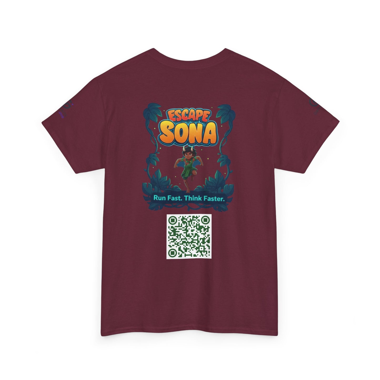 Escape Sona Adventure Tee, Unisex Cotton T-Shirt, Jungle Theme Shirt, Gift for Adventure Lovers, Fun Escape Room Shirt